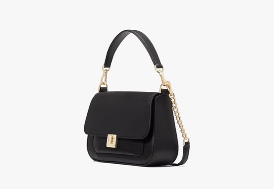 Kate Spade Phoebe Flap Crossbody In Black