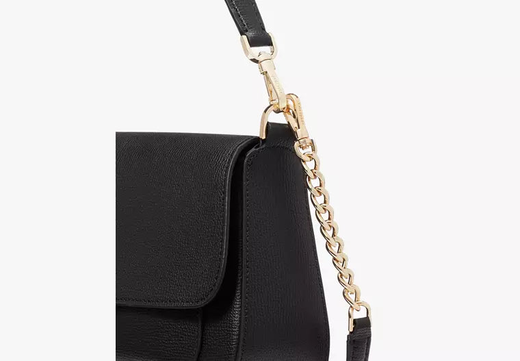 Kate Spade Phoebe Flap Crossbody In Black