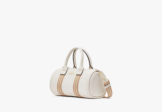 Kate Spade Rosie Grand Slam Small Duffle Crossbody In Parchment (Pre-Order)