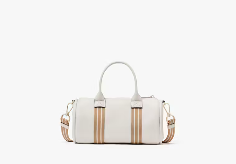 Kate Spade Rosie Grand Slam Small Duffle Crossbody In Parchment (Pre-Order)