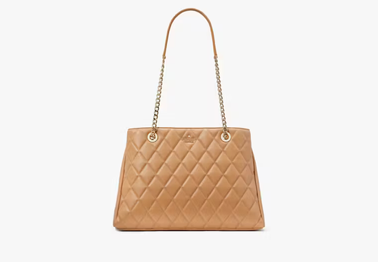 Kate Spade Carey Quilted Tote In Tiramisu (Pre-Order)