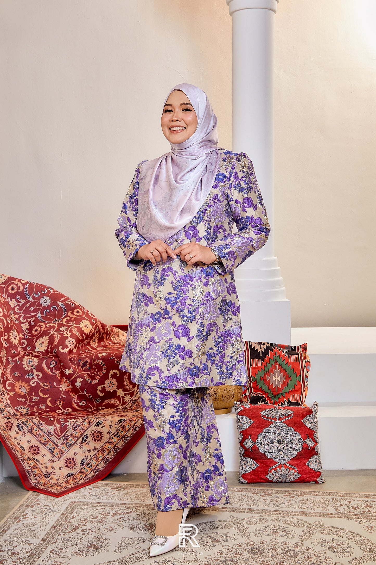 Raffida Sri Adinda In Purple Lilac