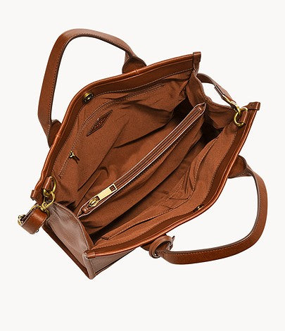 Fossil Kyler Large Tote In Brown (Pre-Order)