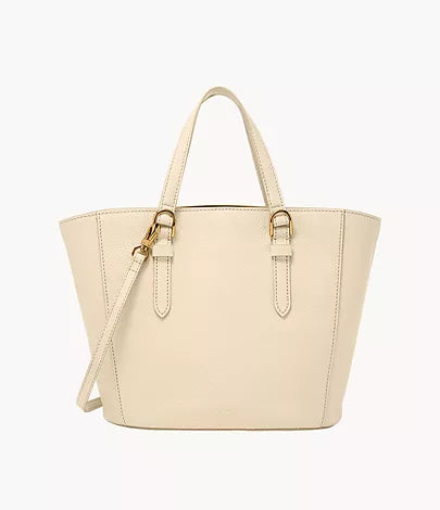 Fossil Tessa Shopper In Cream (Pre-Order)