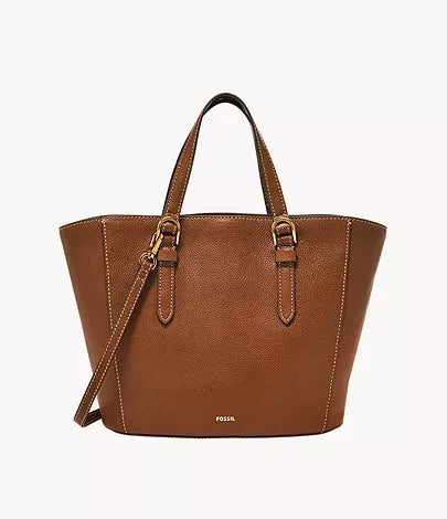 Fossil Tessa Shopper In Medium Brown (Pre-Order)