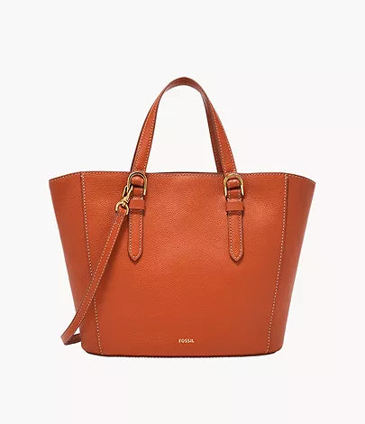 Fossil Tessa Shopper In Red Clay (Pre-Order)