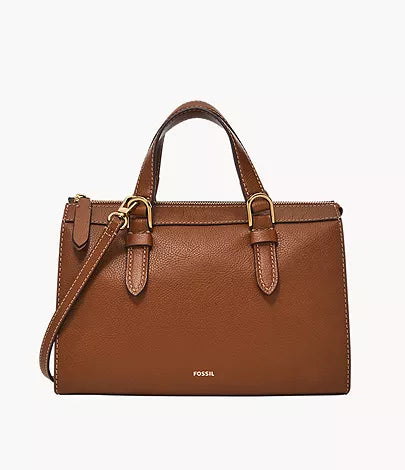 Fossil Tessa Satchel In Brown (Pre-Order)