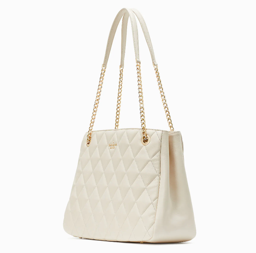 Load image into Gallery viewer, Kate Spade Carey Tote Shoulder Bag In Parchment (Pre-Order)
