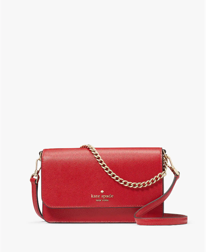 Kate Spade Madison Small Flap Crossbody In Candied Cherry (Pre-Order)