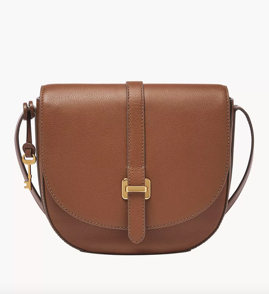 Fossil Emery Crossbody In Medium Brown (Pre-Order)