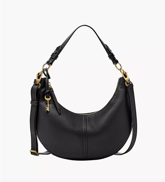 Fossil Shae small Hobo In Black (Pre-order)