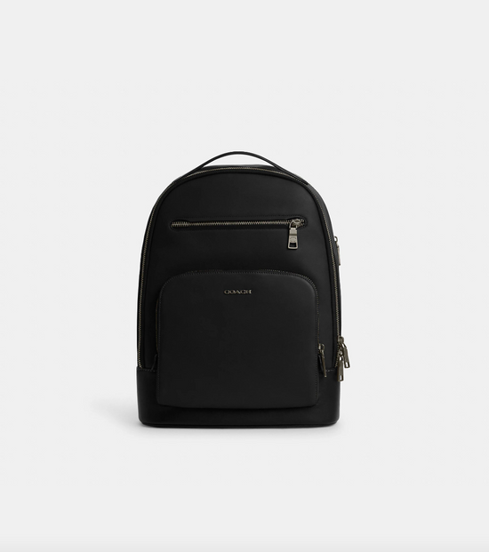 Load image into Gallery viewer, Coach Ethan Men Backpack In Gunmetal Black
