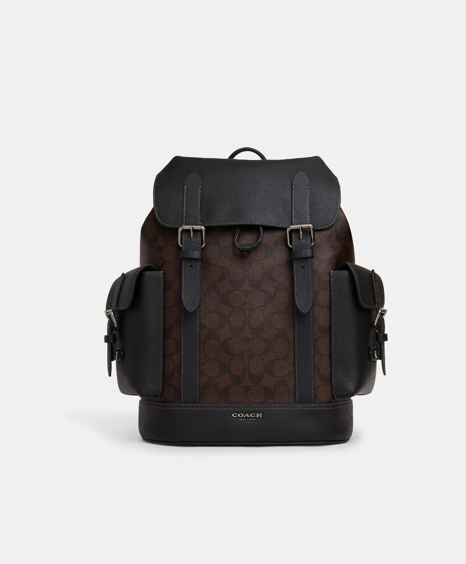 Load image into Gallery viewer, Coach Hudson Men Backpack In Signature Mahogany(Pre-Order)
