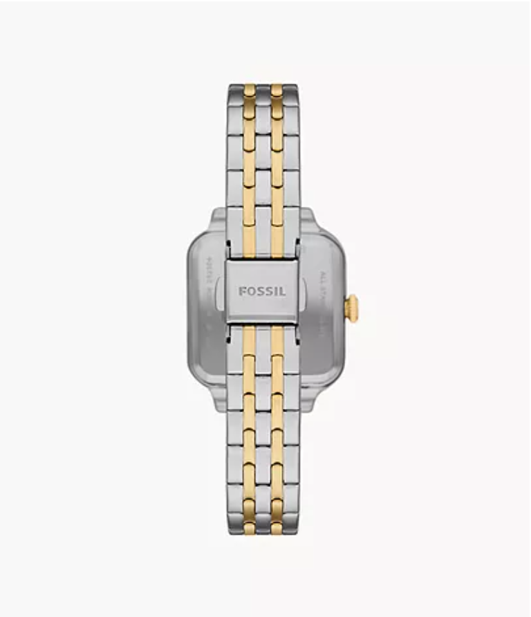 Load image into Gallery viewer, Fossil Women Colleen Three-Hand Two-Tone Stainless Steel Watch BQ3908
