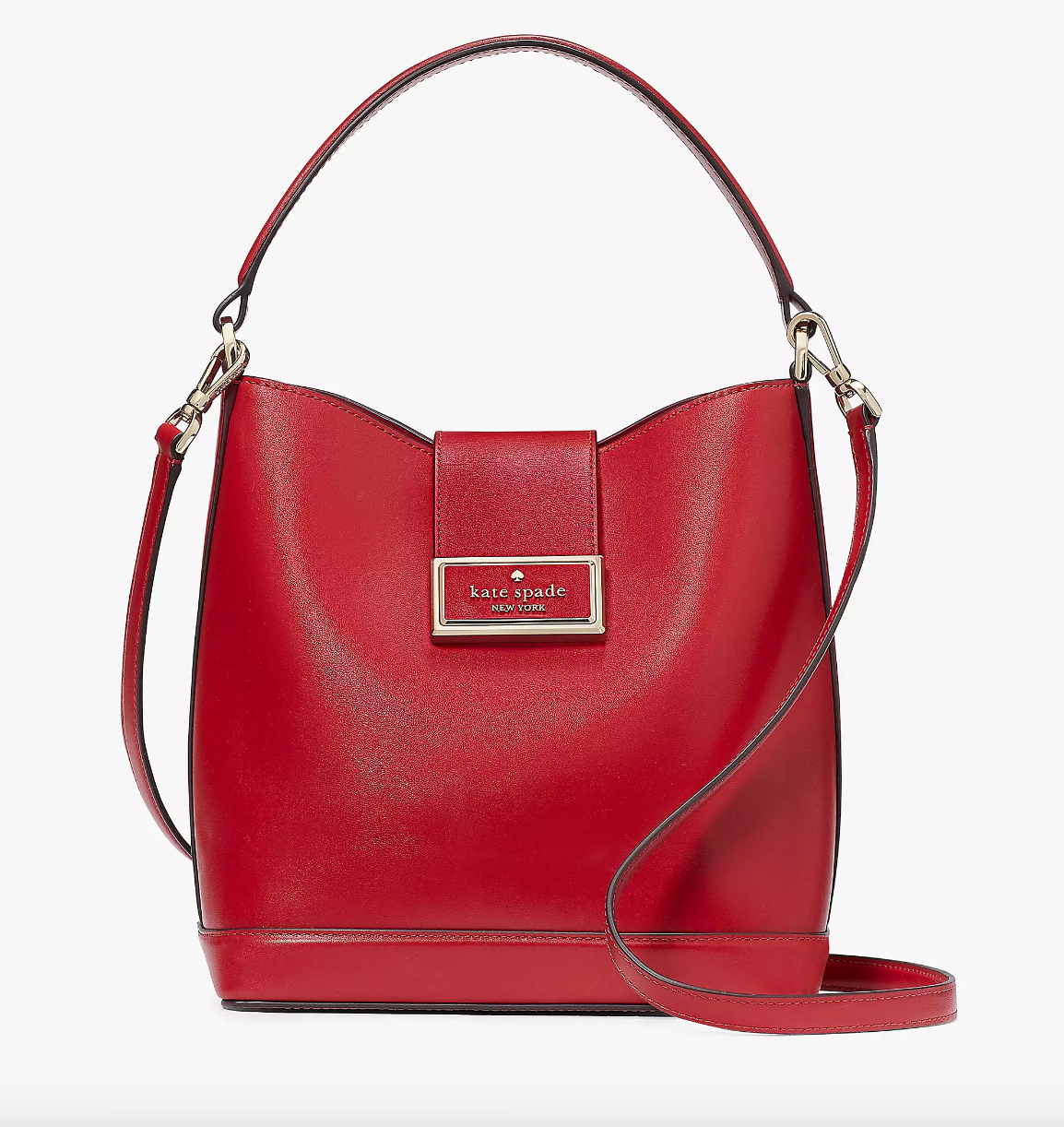 Kate Spade Reegan Bucket Bag In Candied Cherry (Pre-Order)