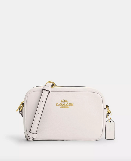 Load image into Gallery viewer, Coach Mini Jamie Camera Bag In Leather Chalk (Pre-Order)
