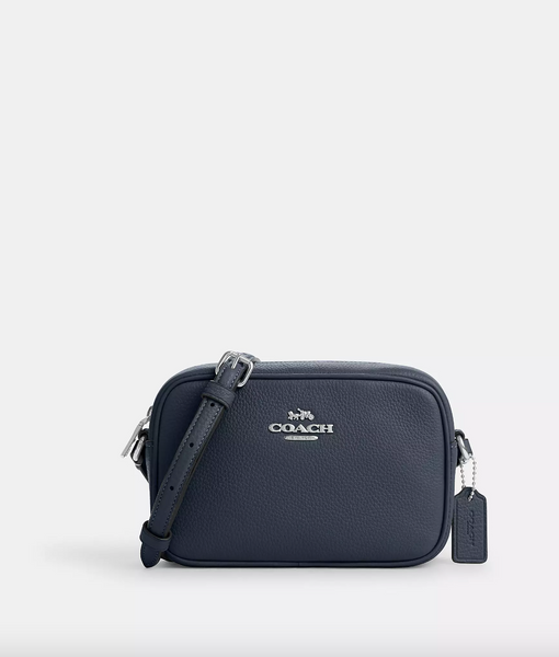 Coach camera top bag navy