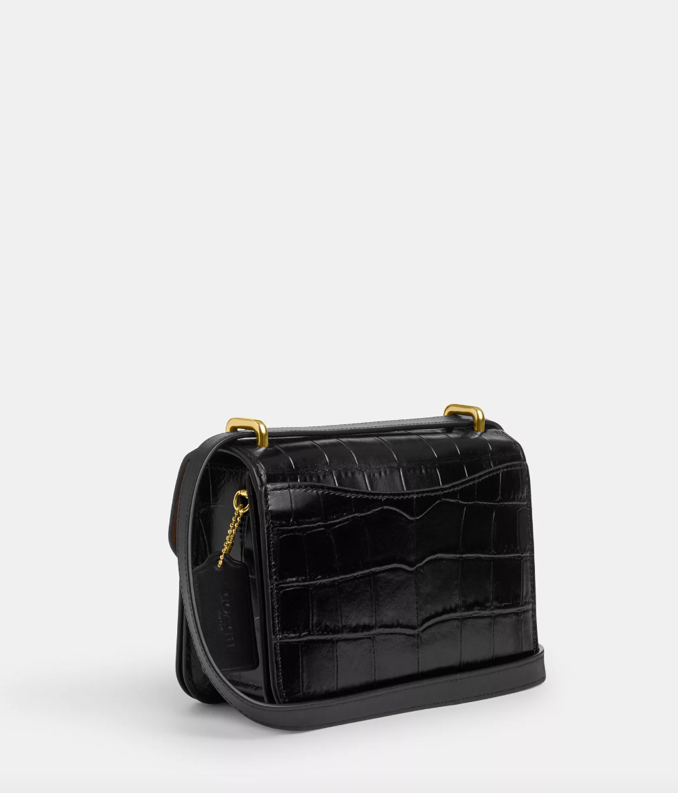 Load image into Gallery viewer, Coach Large Morgan Square Crossbody In Black (Pre-Order)
