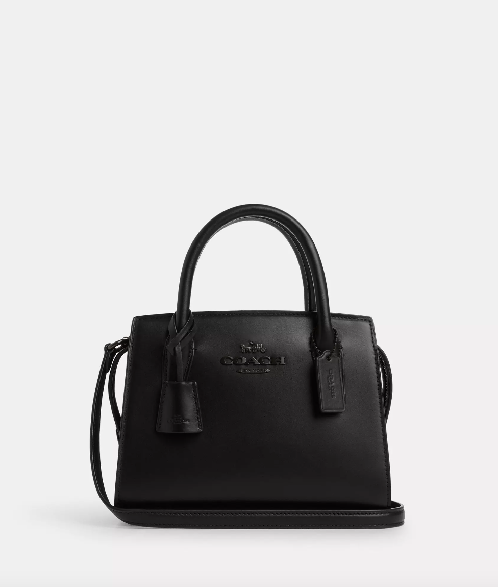 Load image into Gallery viewer, Coach Andrea Carryall In Black Copper
