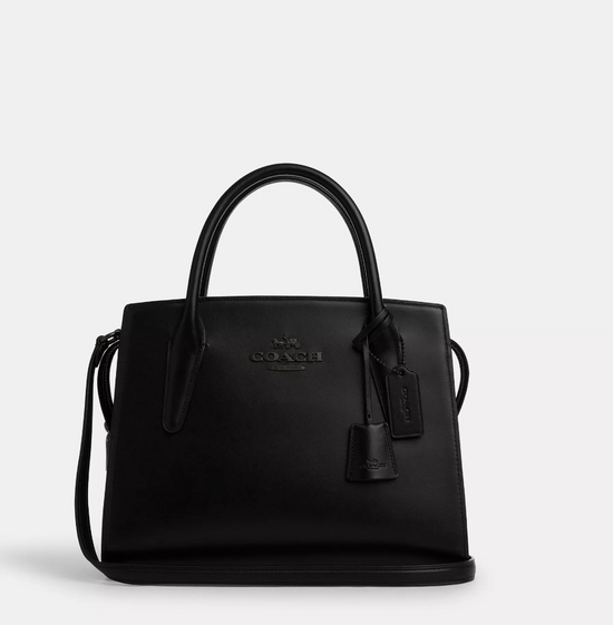 Coach Large Andrea Carryall In Black Copper