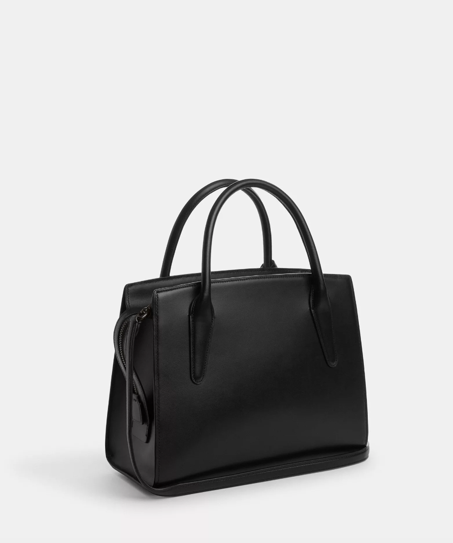 Coach Large Andrea Carryall In Black Copper