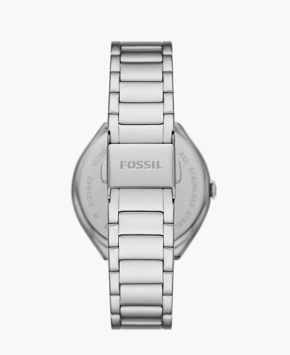 Fossil Women Ashtyn Three-Hand Date Stainless Steel Watch Bq3843