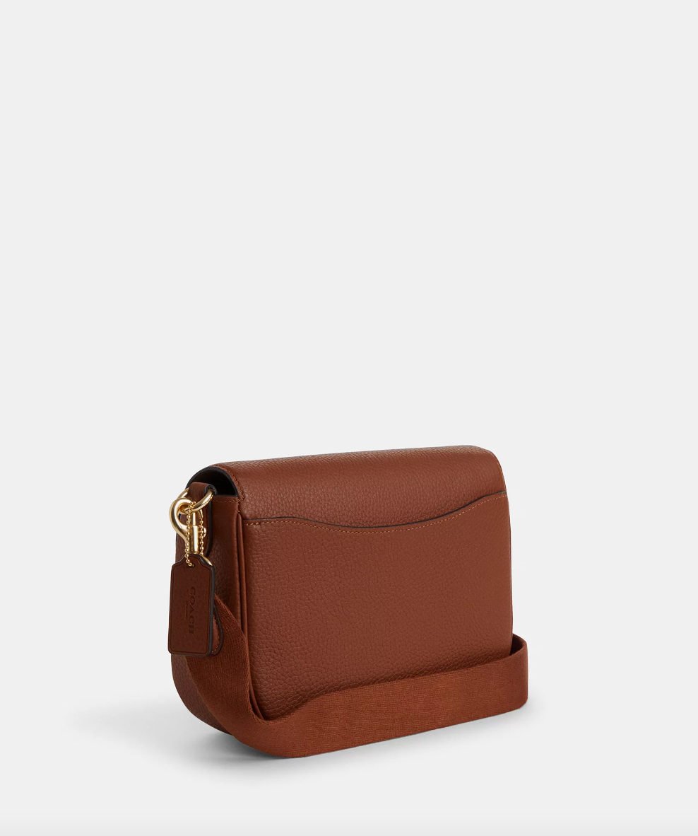 Coach Amelia Saddle Bag In Redwood (Pre-order)