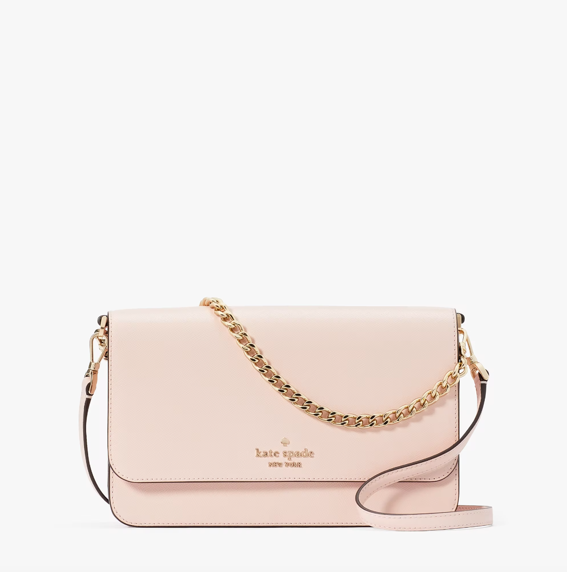 Load image into Gallery viewer, Kate Spade Madison Flap Convertible Crossbody In Conch Pink (Pre-Order)
