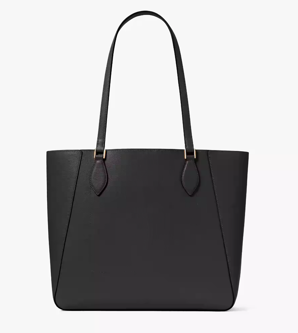 Kate Spade Poppy Tote In Black