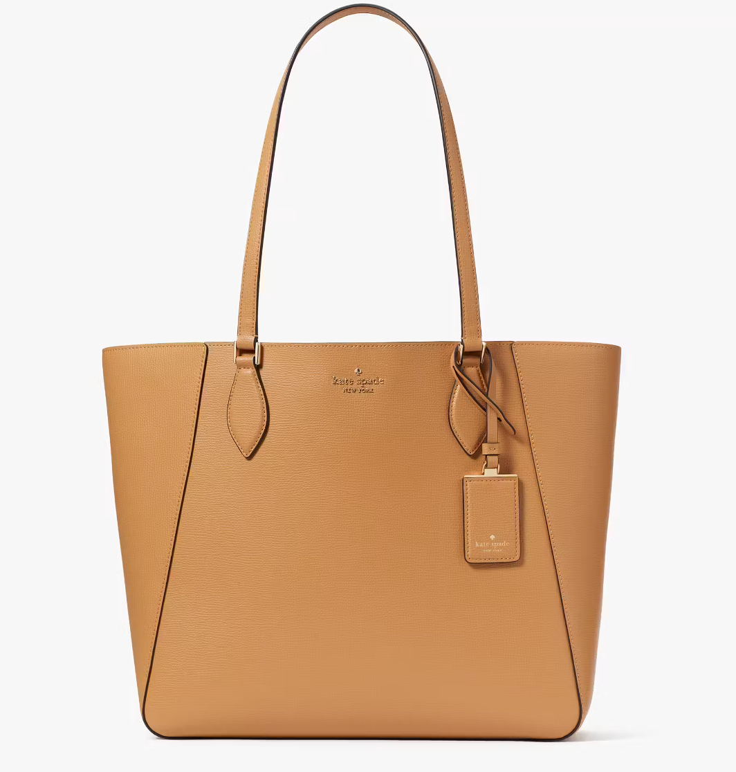 Kate Spade Poppy Tote In Tiramisu Mousse