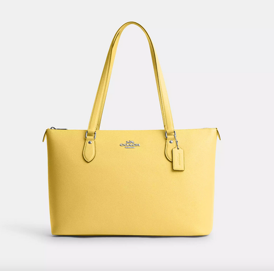 Coach 2025 yellow tote