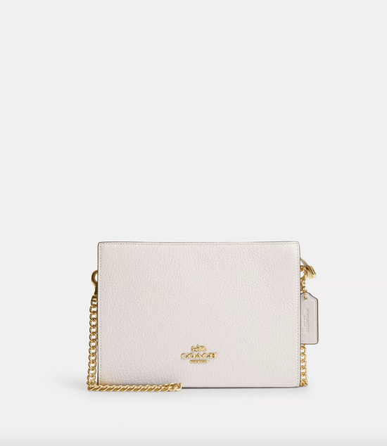 Coach Slim Crossbody In Gold Chalk (Pre-Order)