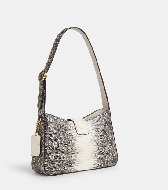 Coach Eliza Shoulder Bag In Gold Natural