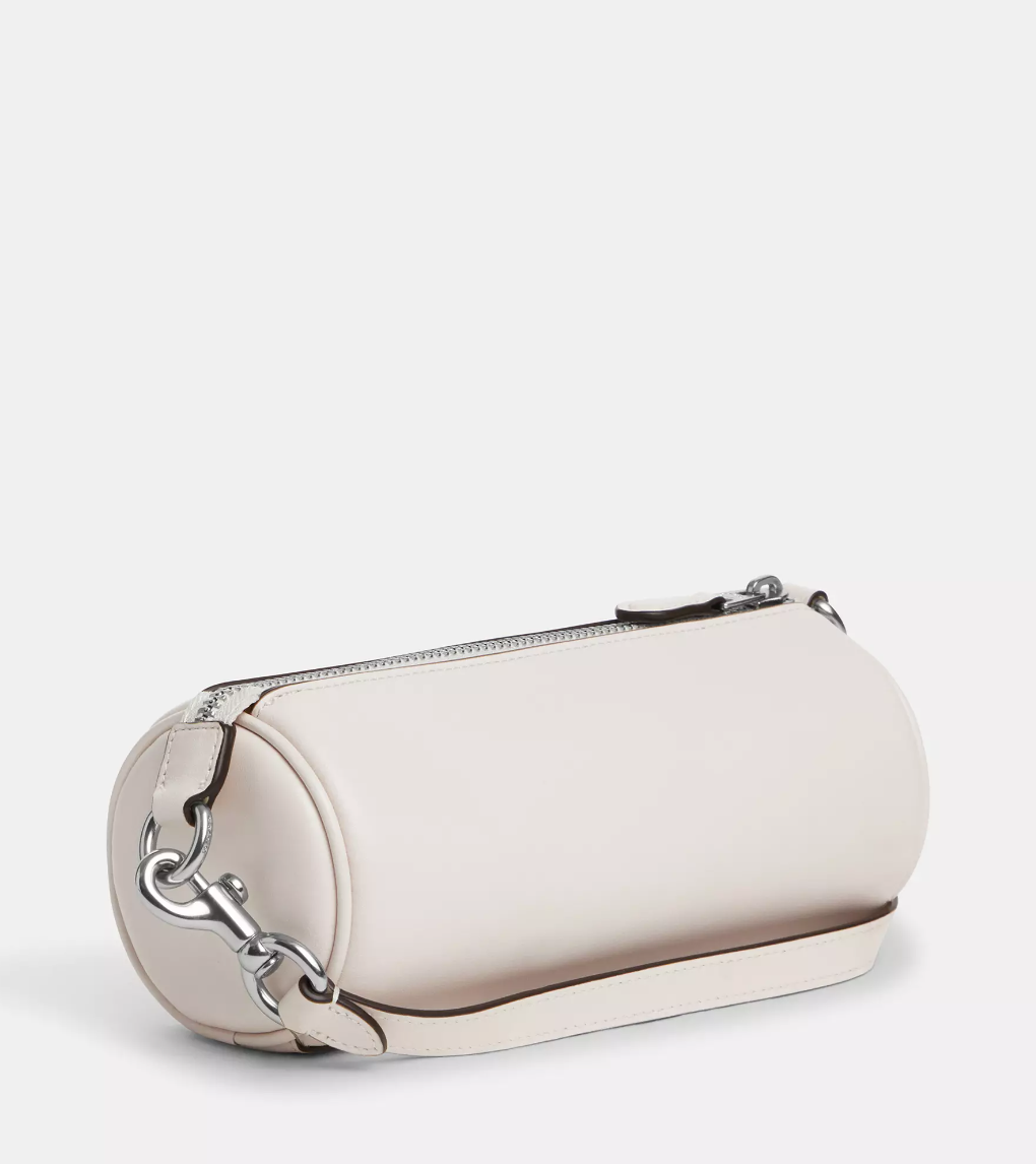 Coach Nolita Barrel Bag In Silver Chalk (Pre-Order)