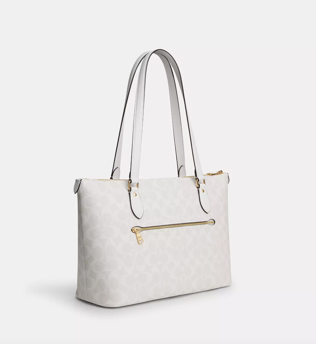 Coach tote bag white clearance