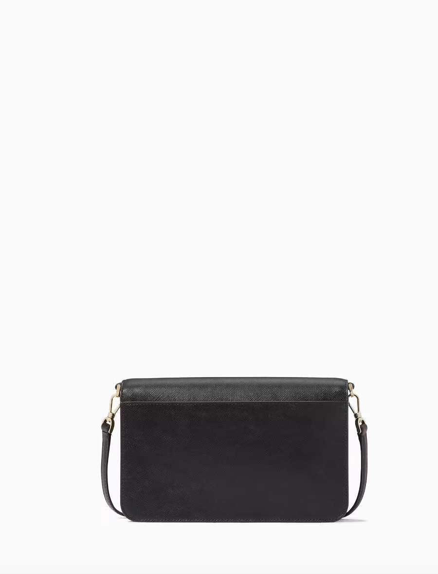 Kate Spade Madison Flap Convertible Crossbody In Black