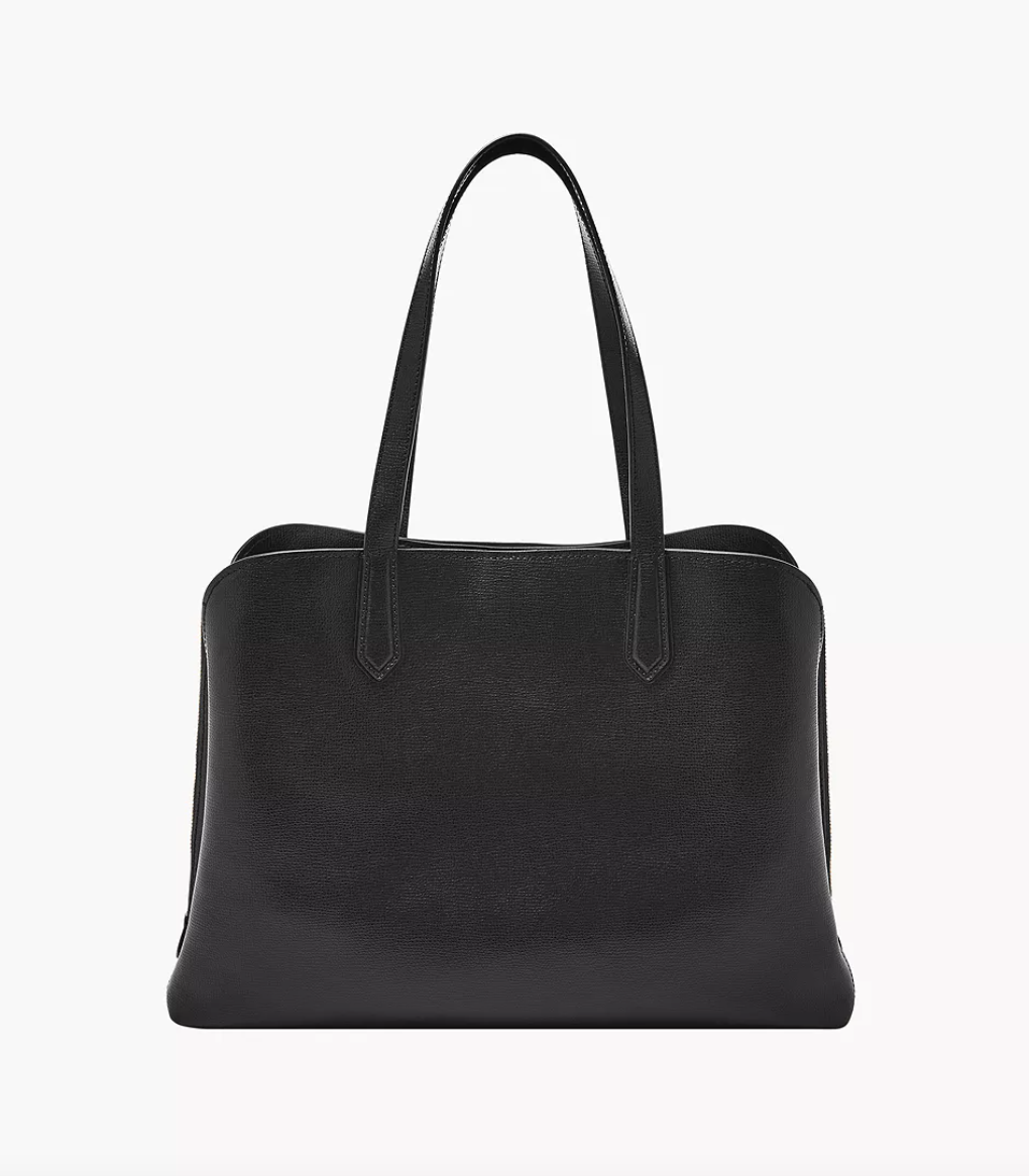 Fossil Wren Work Tote In Black (Pre-Order)