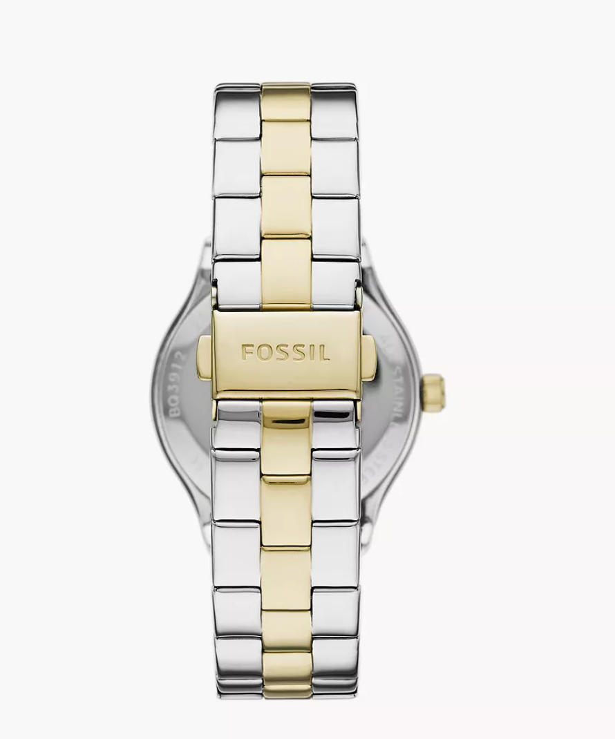 Fossil Women Modern Sophisticate Multifunction Two-Tone Stainless Steel Watch Watch Bq3913 (Pre-Order)