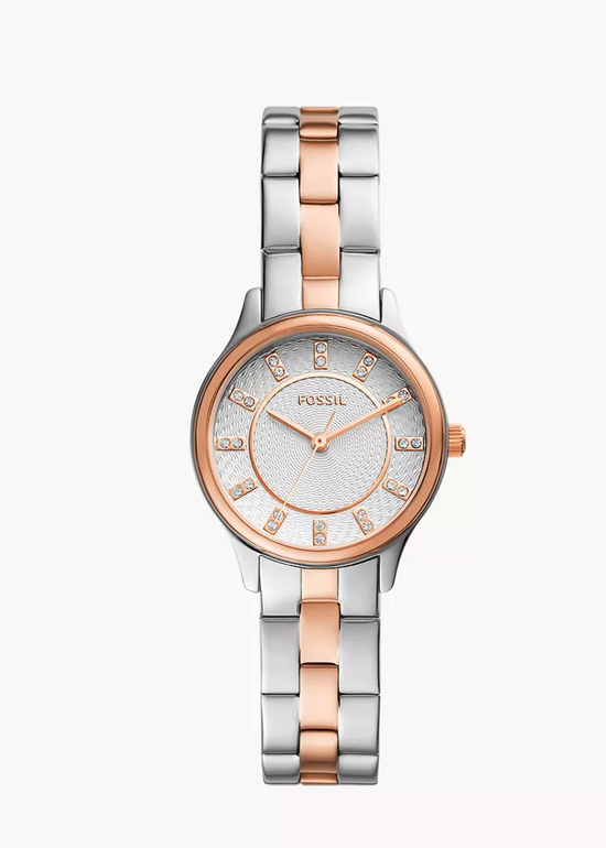 Fossil Women Modern Sophisticate Three-Hand Two-Tone Stainless Steel Watch Bq3915 (Pre-Order)