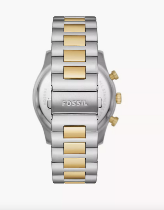 Fossil Men Sullivan Multifunction Two-Tone Stainless Steel Watch Bq2693 (Pre-Order)