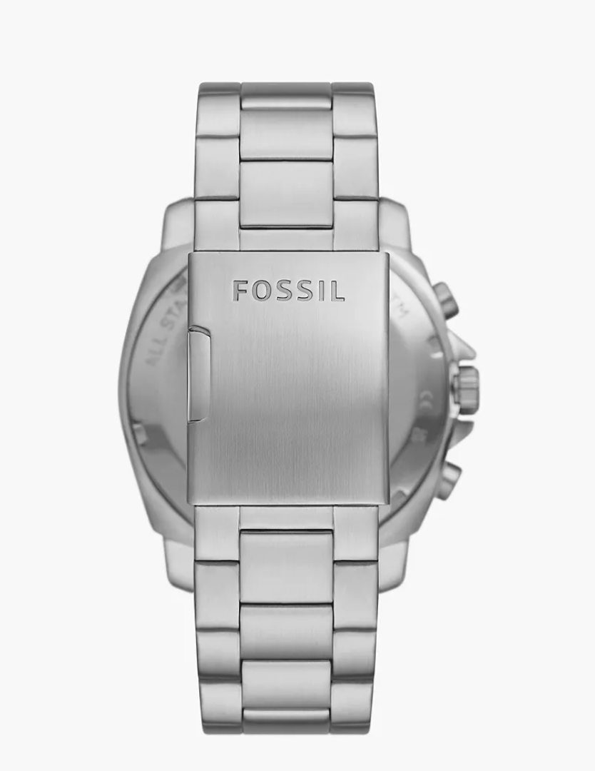 Fossil Men Privateer Chronograph Stainless Steel Watch Bq2757 (Pre-Order)