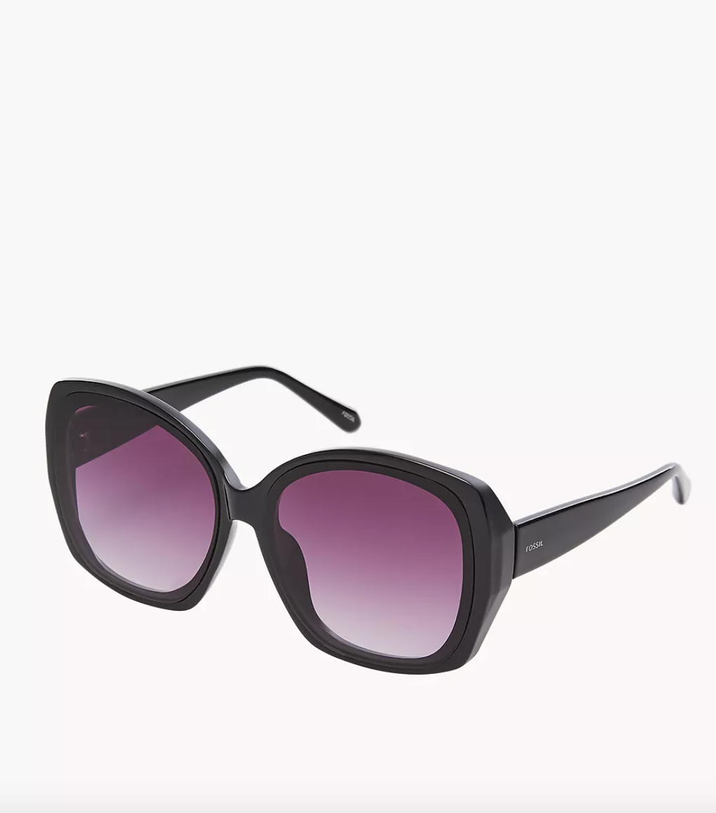 Fossil Square Sunglasses In Black