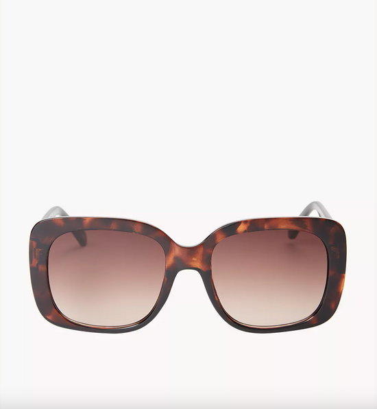 Fossil Butterfly Sunglasses In Tortoise