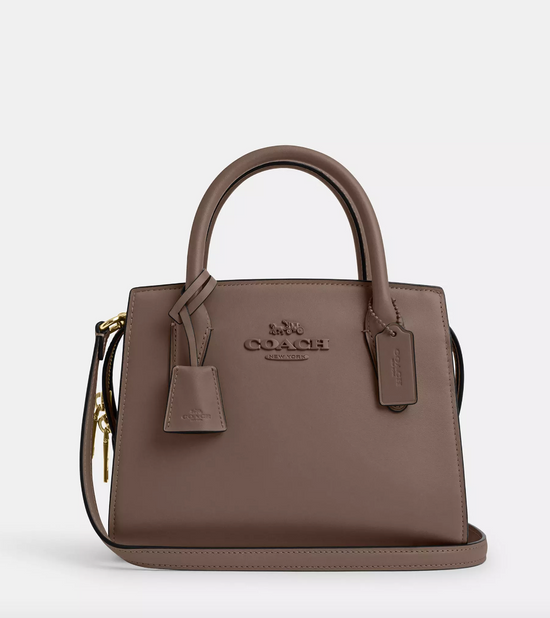 Coach Andrea Carryall In Dark Stone (Pre-Order)