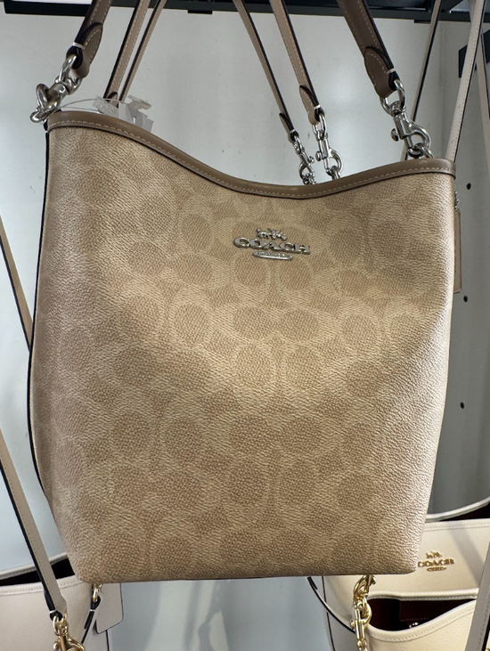 Coach City Bucket Bag In Signature Sand Taupe (Pre-Order)