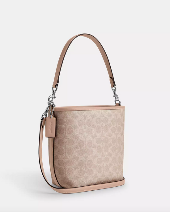 Coach City Bucket Bag In Signature Sand Taupe (Pre-Order)