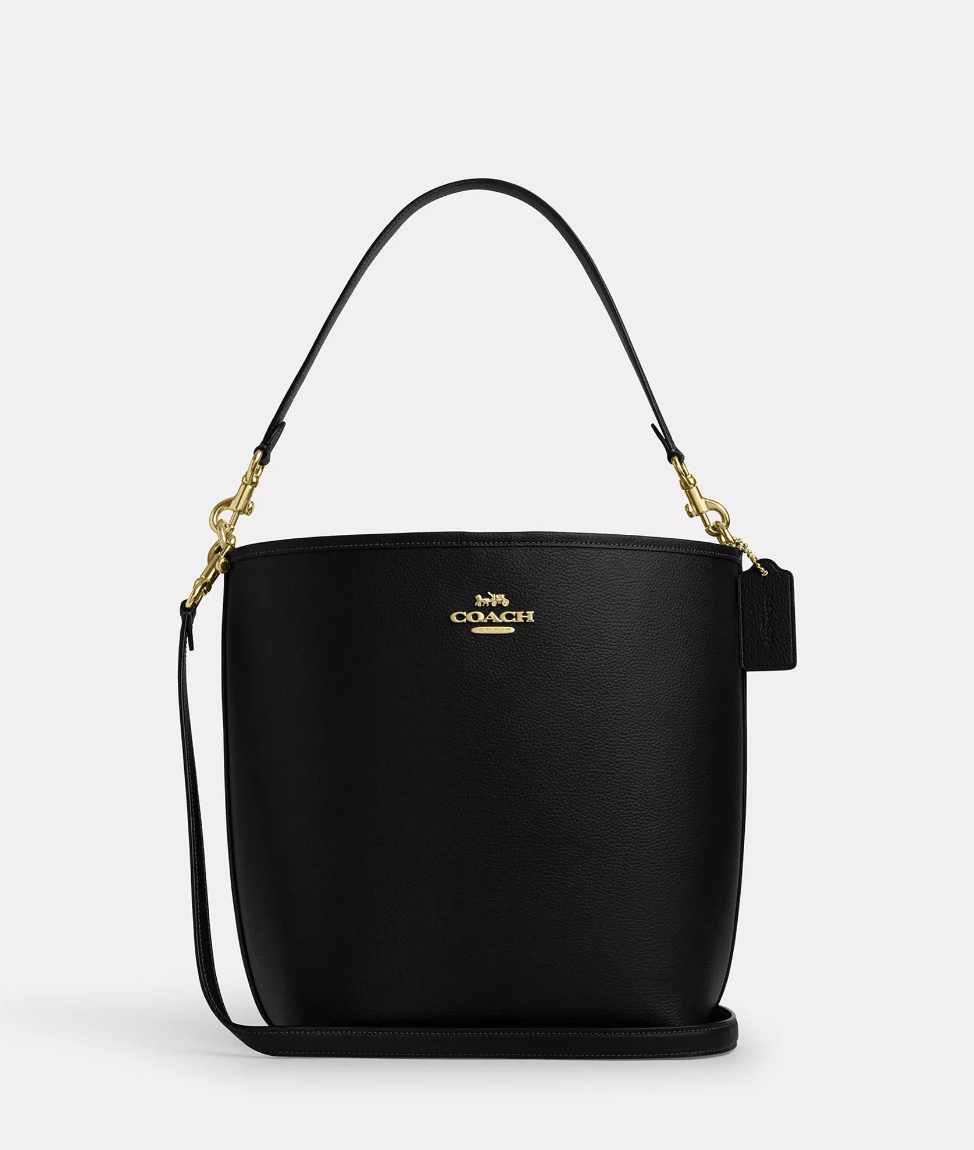 Coach City Large Bucket Bag In Black (Pre-Order)