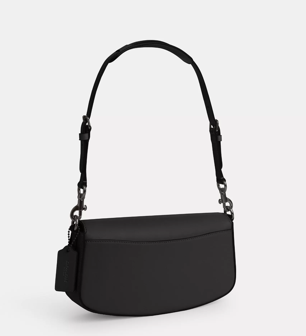 Coach Andrea Shoulder Bag In Black Cooper (Pre-Order)