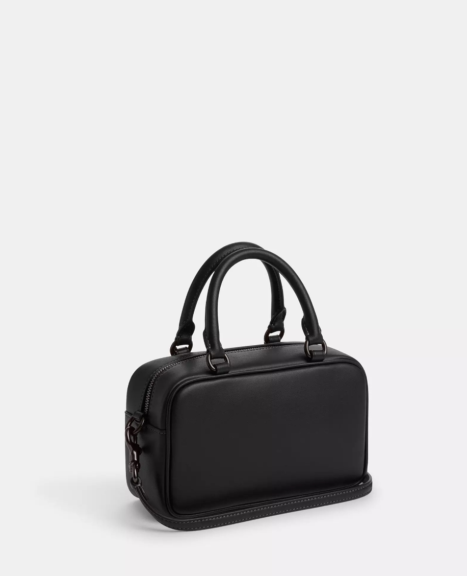 Coach Satchel Crossbody In Black Cooper