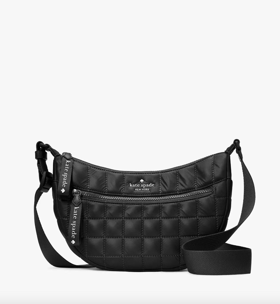 Kate Spade Camden Quilted Sling Bag In Black